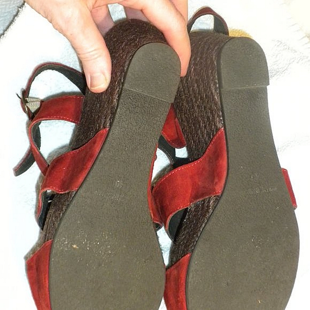 🍁CORDANI🍁Wedges, Rust - Picture 5 of 8